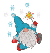Christmas Gnome 7: Embroidery Design - FineryEmbroidery